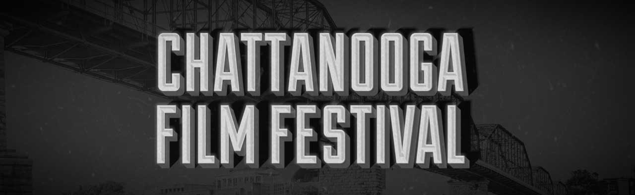 Chattanooga Film Festival title over a stadium backdrop