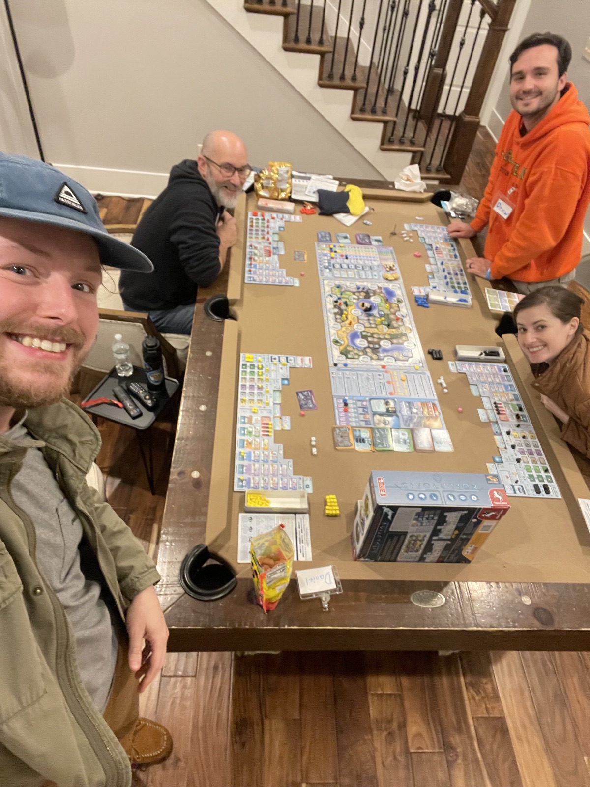 Daniel mid board game night