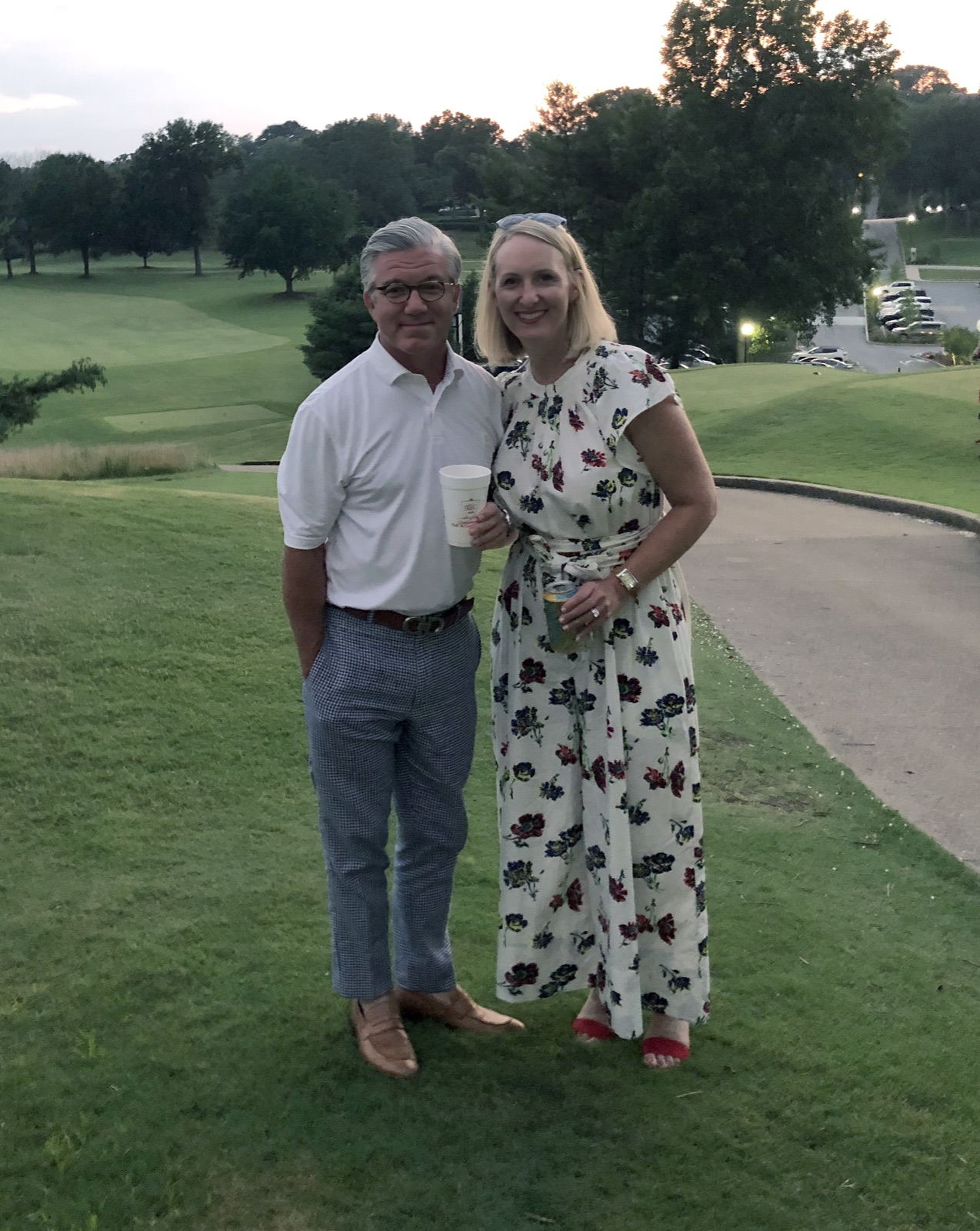 Erin and Brian at the club