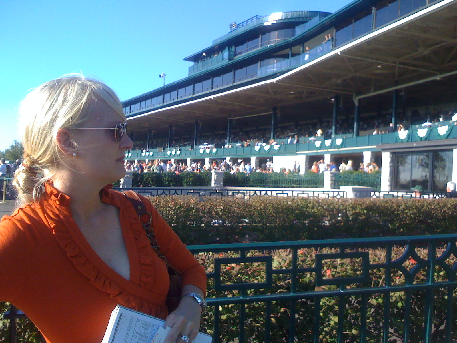 Erin at Keeneland