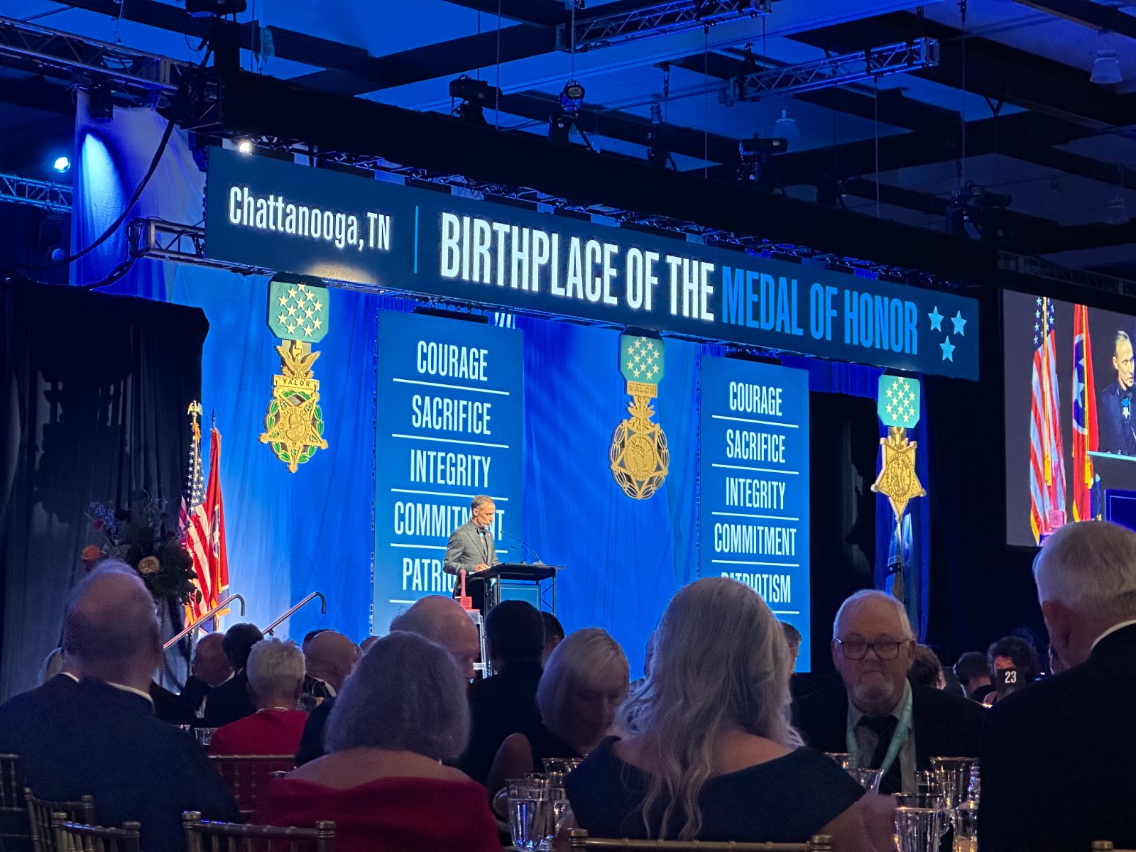 Chattanooga, birthplace of the Medal of Honor — 2025 Celebration stage
