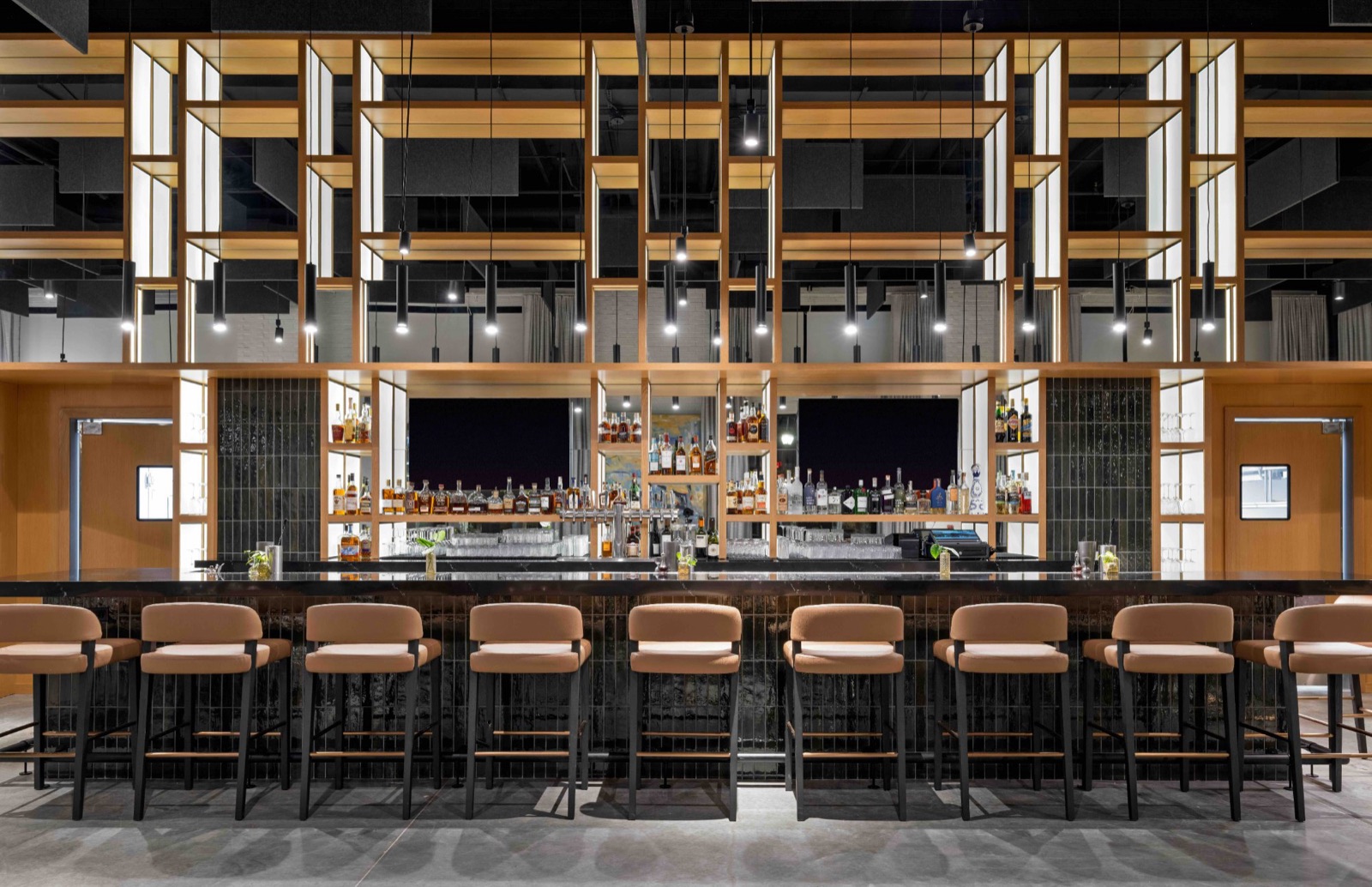 Nomia bar at Caption by Hyatt Chattanooga