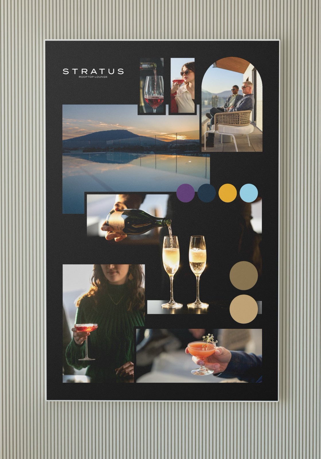 Stratus brand poster