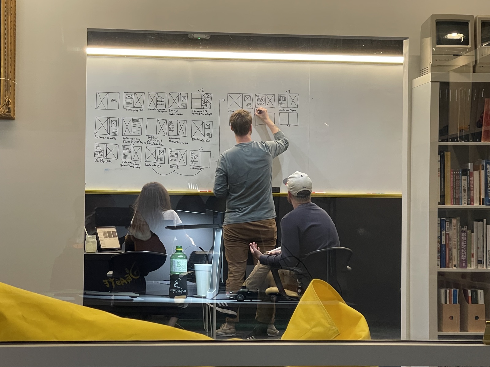 Mapping out page layouts as a team