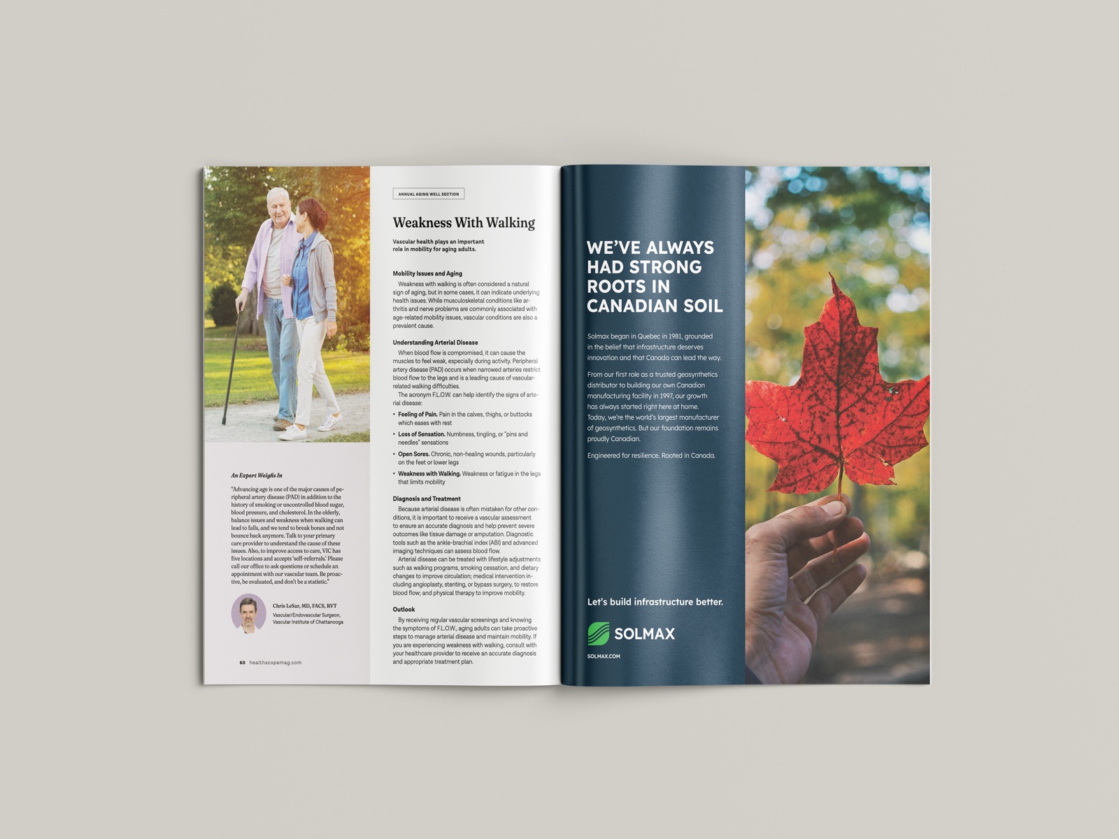 Solmax magazine ad — Canadian soil