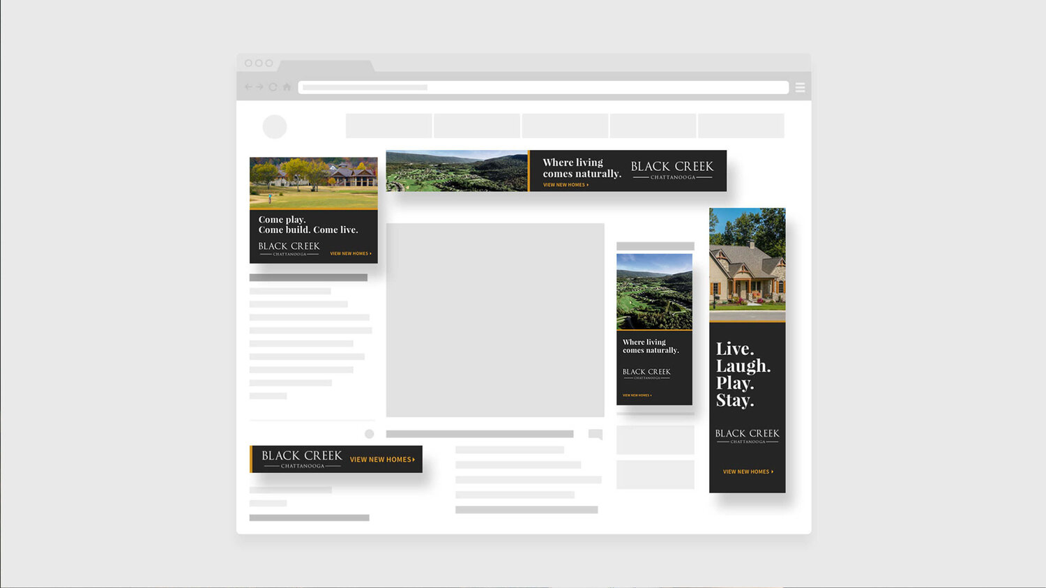 Black Creek advertising