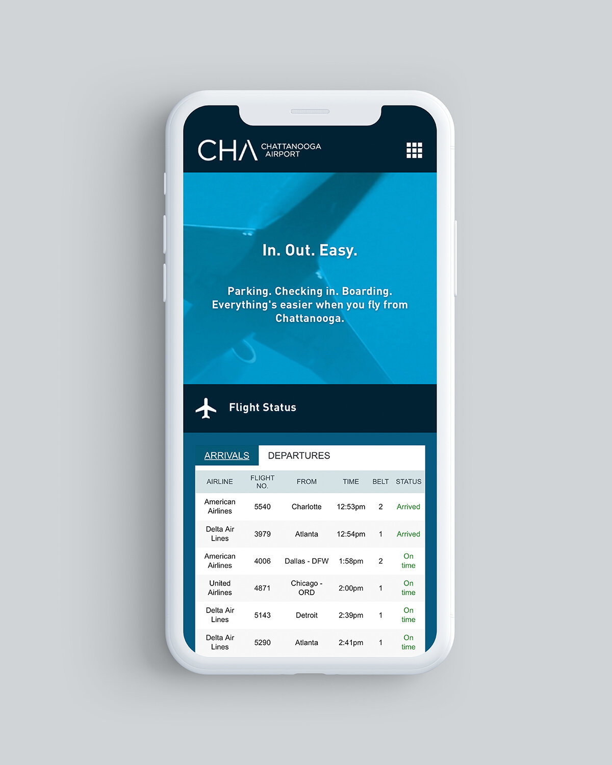 Chattanooga Airport web