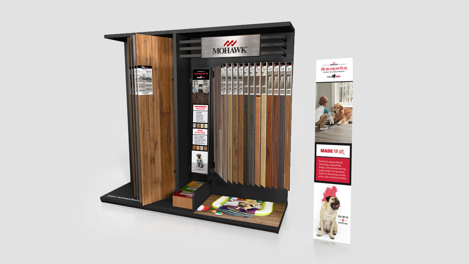 Mohawk promotional display