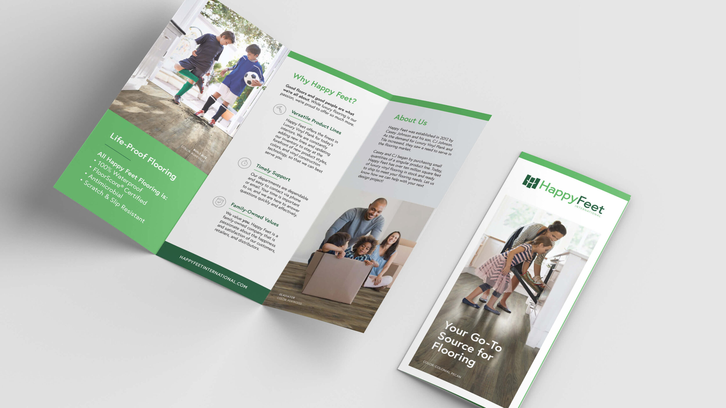 Happy Feet print collateral