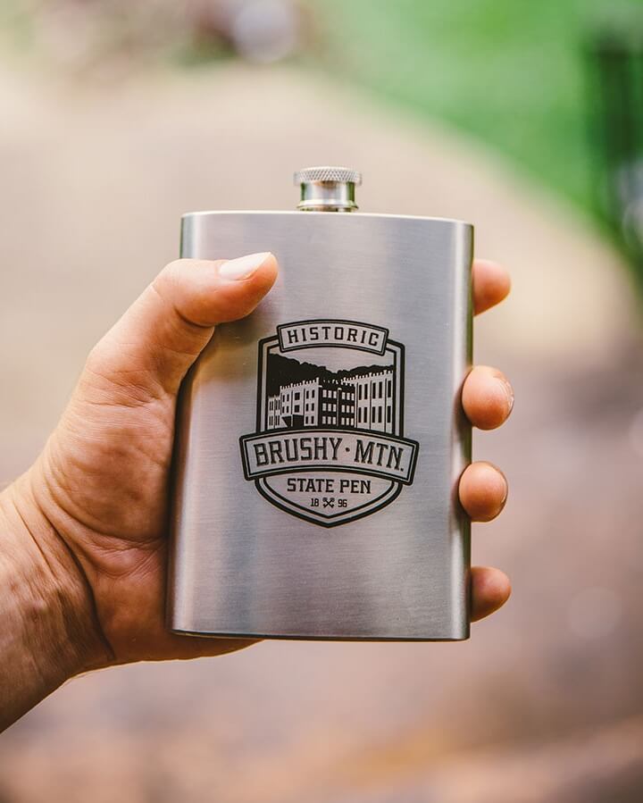 Brushy Mountain flask