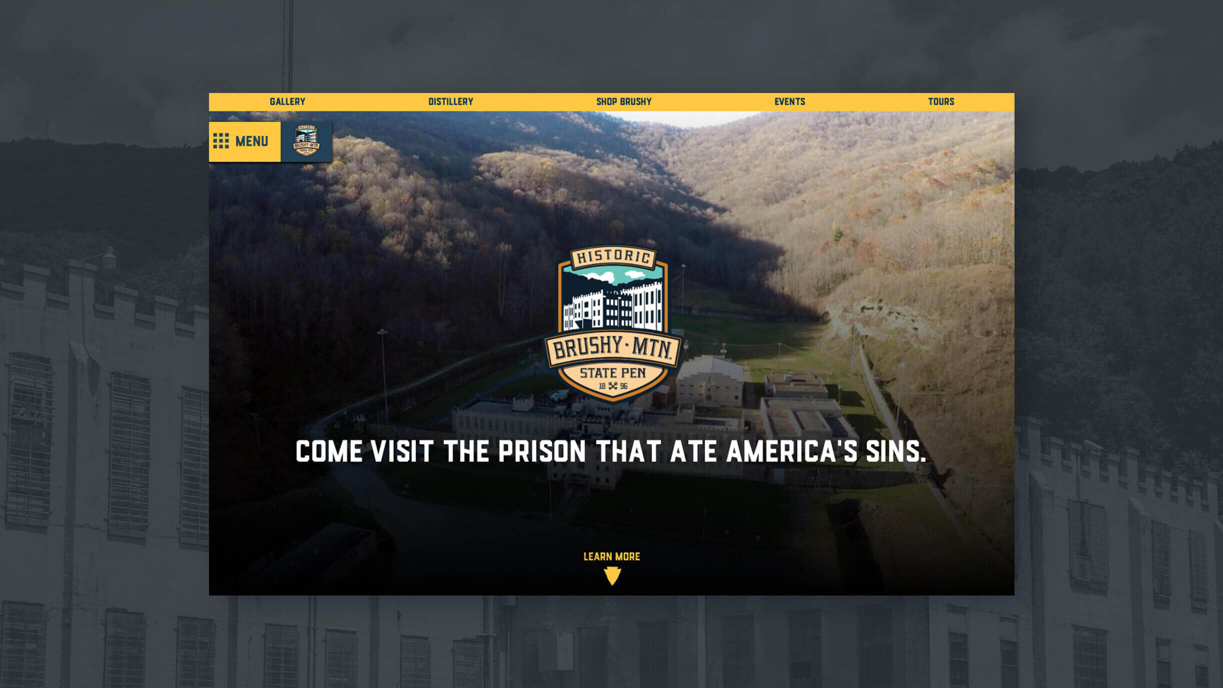 Historic Brushy Mountain website