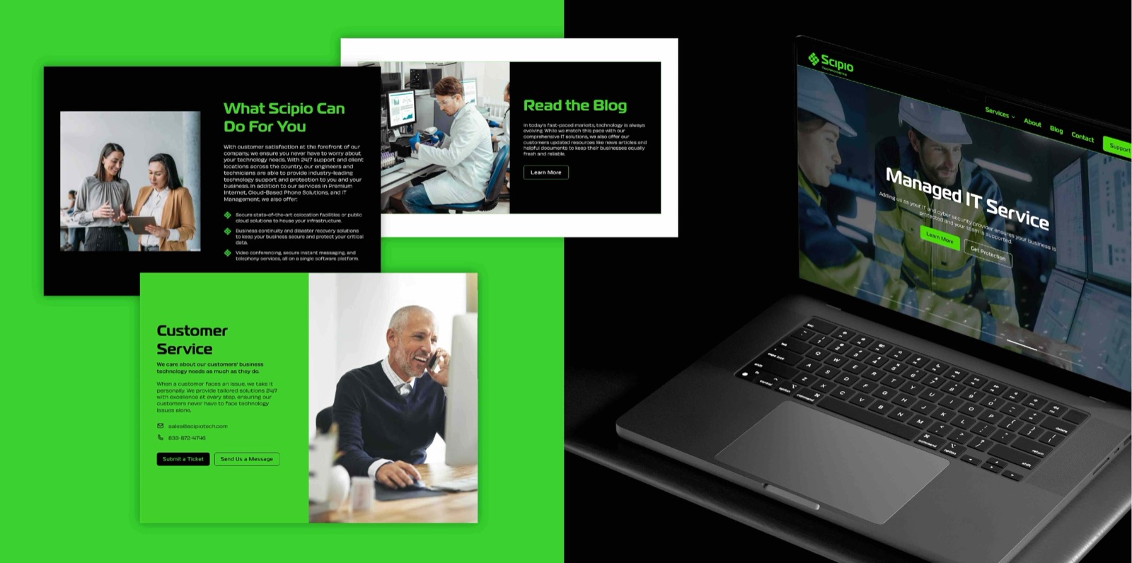 Scipio Technologies website