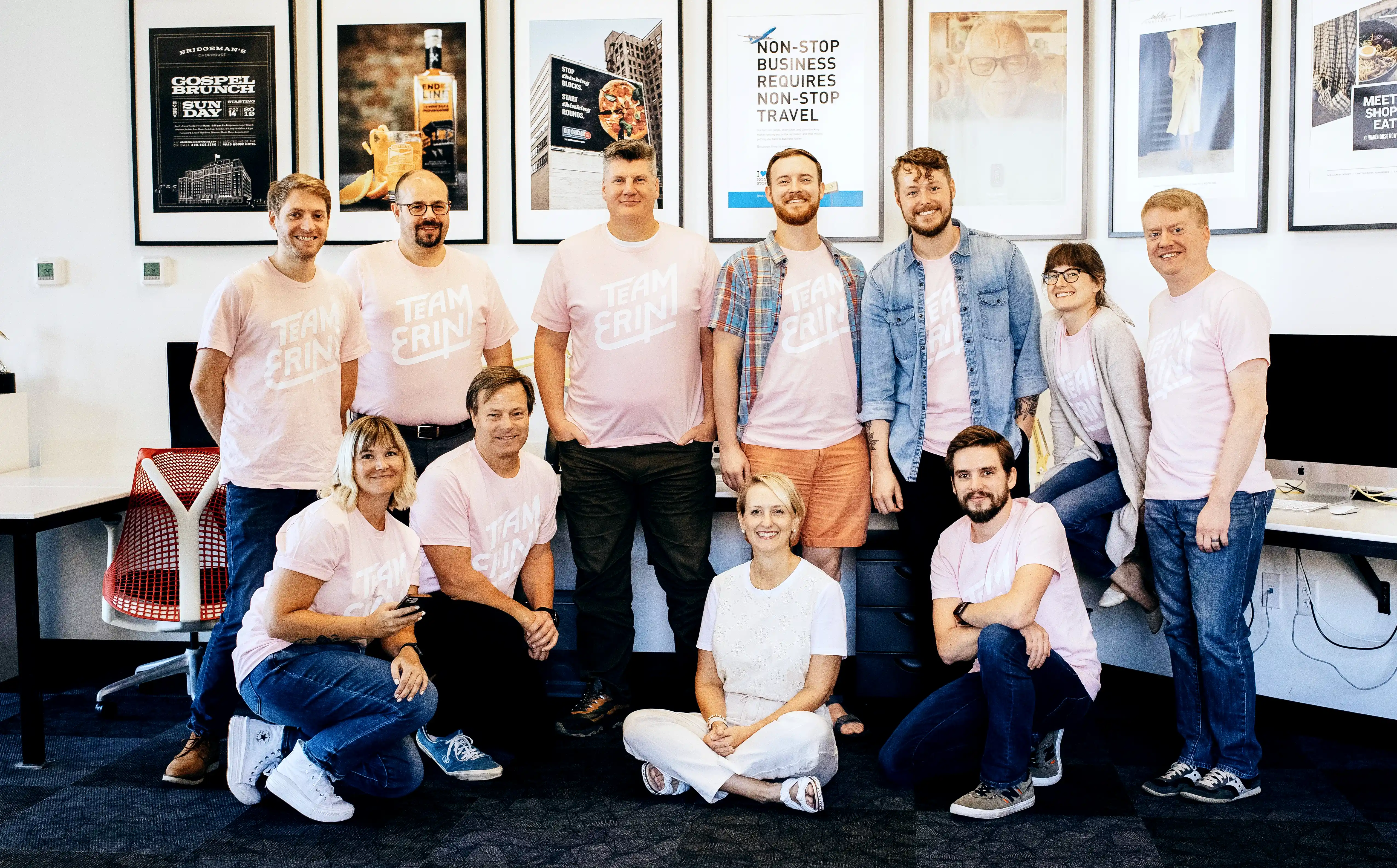 The Maycreate team with Erin